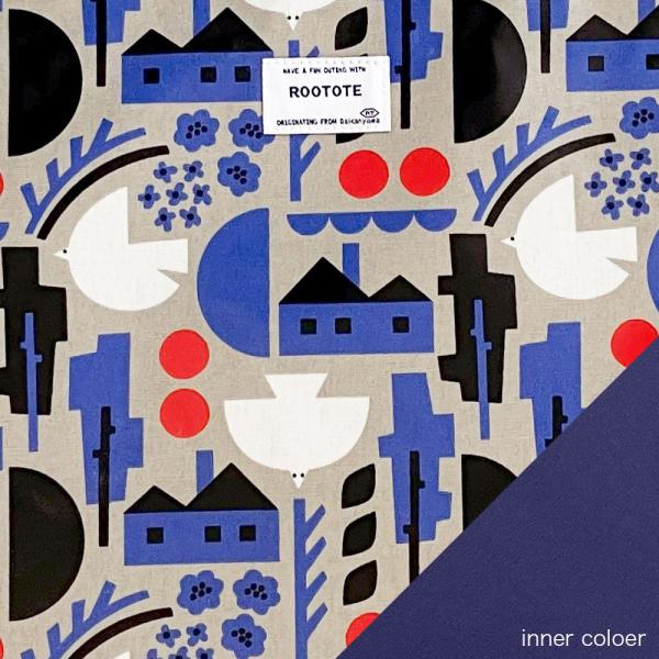 ルートート トートバッグ A4サイズ ROOTOTE 新作 2025 イイダミカ クリエイターコラボ 通勤 通学 アーキャトル サブバッグ 3610 | ROOTOTE | 05