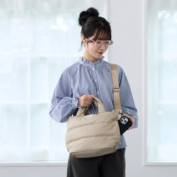 ルートート トートバッグ フェザールー ショルダーバッグ ROOTOTE 新作 2025 ストラップセット 軽量 自立 ダウン FEATHER ROO デリ DELI 3680 | ROOTOTE | 16