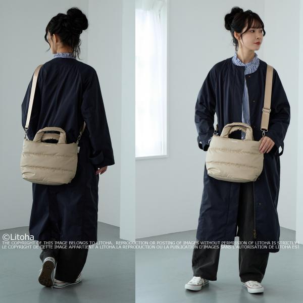 ルートート トートバッグ フェザールー ショルダーバッグ ROOTOTE 新作 2025 ストラップセット 軽量 自立 ダウン FEATHER ROO デリ DELI 3680 | ROOTOTE | 18