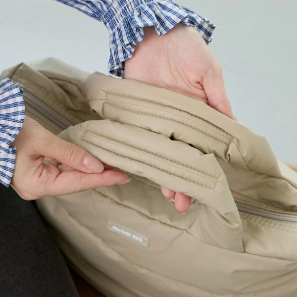 ルートート トートバッグ フェザールー ショルダーバッグ ROOTOTE 新作 2025 ストラップセット 軽量 自立 ダウン FEATHER ROO デリ DELI 3680 | ROOTOTE | 06