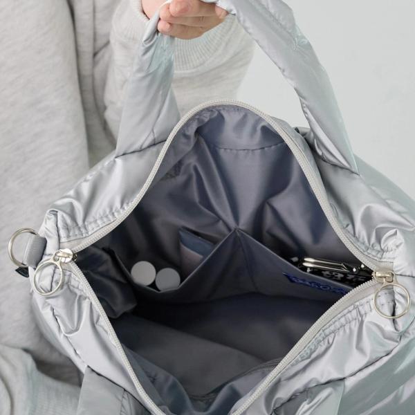 ルートート トートバッグ フェザールー ショルダーバッグ ROOTOTE 新作 2025 ストラップセット 軽量 自立 ダウン FEATHER ROO デリ DELI 3683 | ROOTOTE | 08