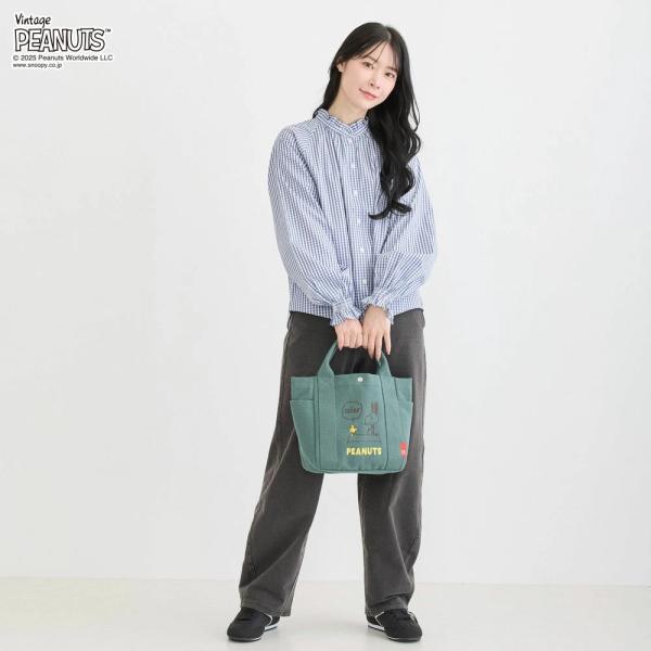 ルートート スヌーピー トートバッグ ミニトート ROOTOTE 新作 2025 ピーナッツ デリ SNOOPY PEANUTS 8468 正規販売店 | SNOOPY | 17