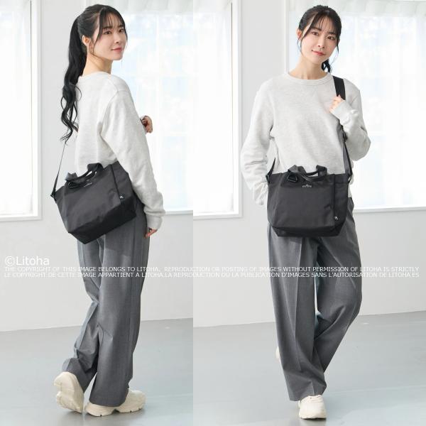 ルートート トートバッグ ROOTOTE 新作 2026 ショルダーバッグ 撥水 軽量 リップストップ 2way ショルダー付 デリ 3557 | ROOTOTE | 13