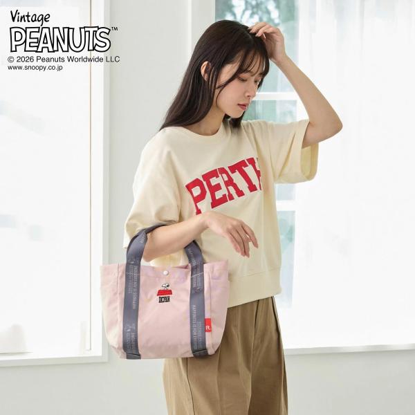 ルートート スヌーピー トートバッグ ミニトート ROOTOTE 新作 2026 ピーナッツ 軽量 デリ SNOOPY PEANUTS 8504 正規販売店 | ROOTOTE | 04