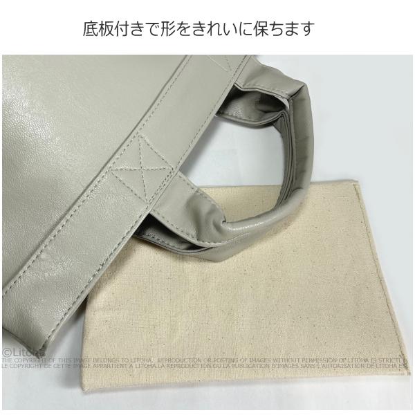 ルートート トートバッグ ROOTOTE 新作 2026 合皮 自立 底板付バッグ デリ DELI クロレ フェイクレザー 3537 | ROOTOTE | 19