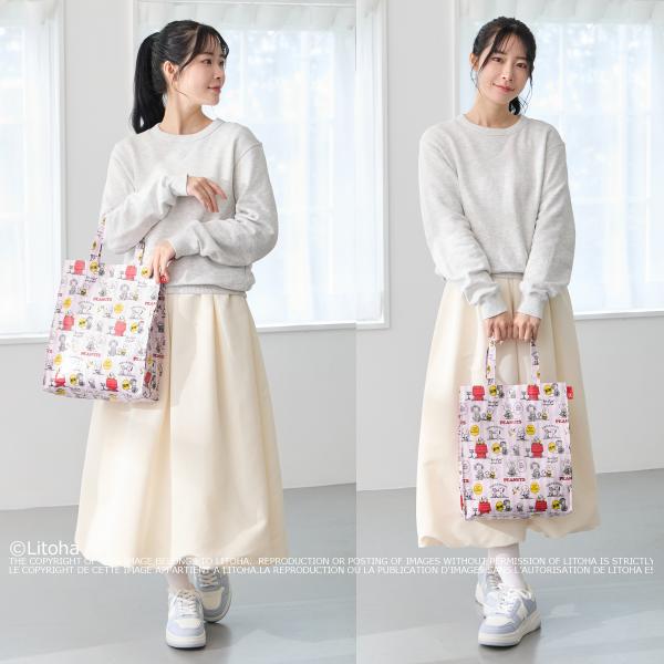ルートート トートバッグ スヌーピー ROOTOTE 新作 2026 ピーナッツ A4対応 レッスンバック アーキャトル PEANUTS SNOOPY 8516の画像