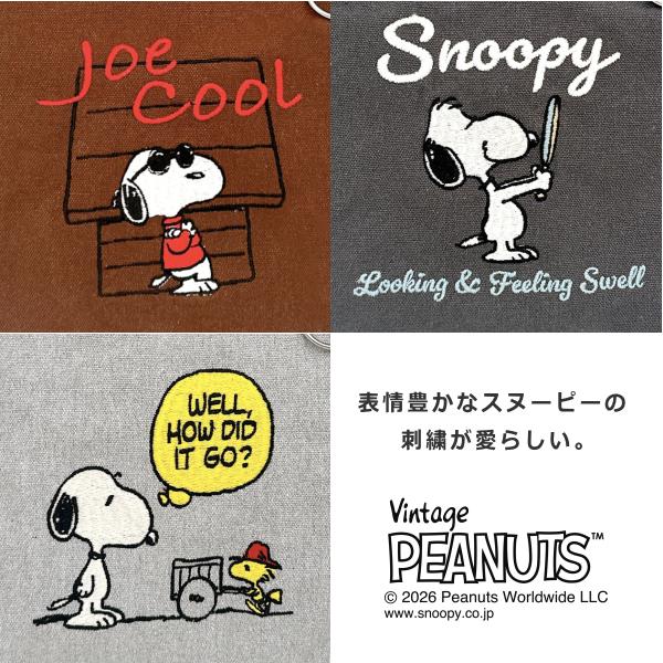 ルートート スヌーピー トートバッグ ミニトート ROOTOTE 新作 2026 仕切り ピーナッツ スクエア SNOOPY PEANUTS 8520 正規販売店 | SNOOPY | 09