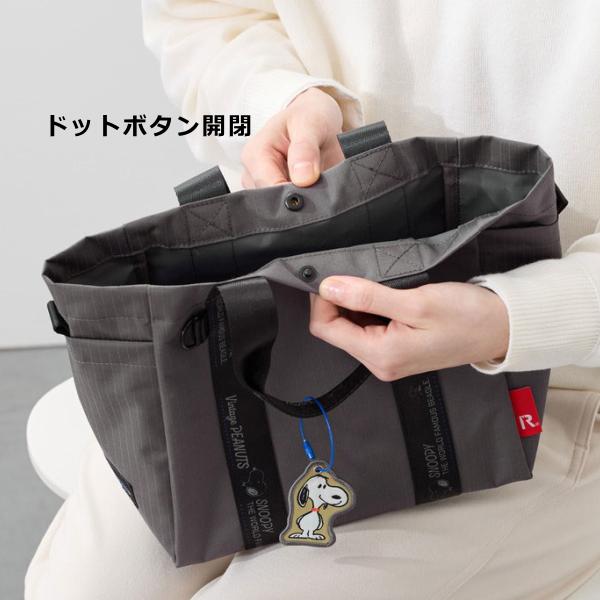 ルートート スヌーピー トートバッグ ROOTOTE 新作 2026 ショルダーバッグ 撥水 軽量 リップストップ 2way ショルダー付 デリ 8526 | ROOTOTE | 08