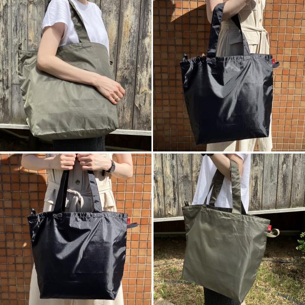 ルートート エコバッグ 天ファスナー ROOTOTE トートバッグ サブバッグ Litoha限定 おしゃれ 洗濯可 RipStop リップストップ フリンク 6261 | ROOTOTE | 03