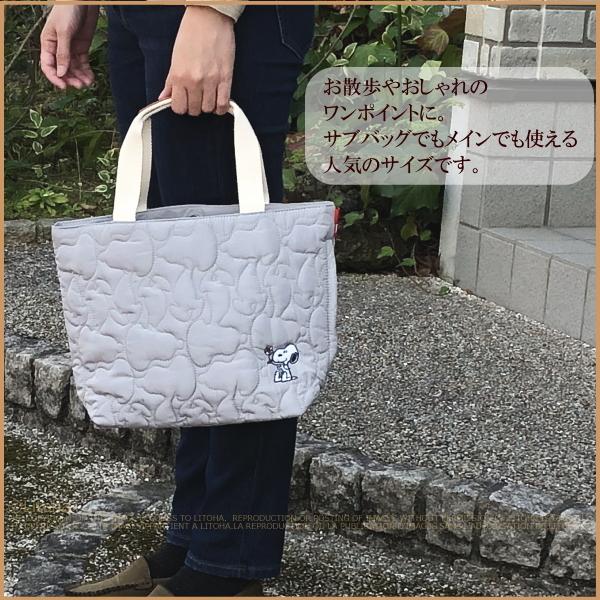 ルートート スヌーピー トートバッグ キルティング バック デリ 刺繍 Peanuts 44 Litohalivrer 通販 Yahoo ショッピング