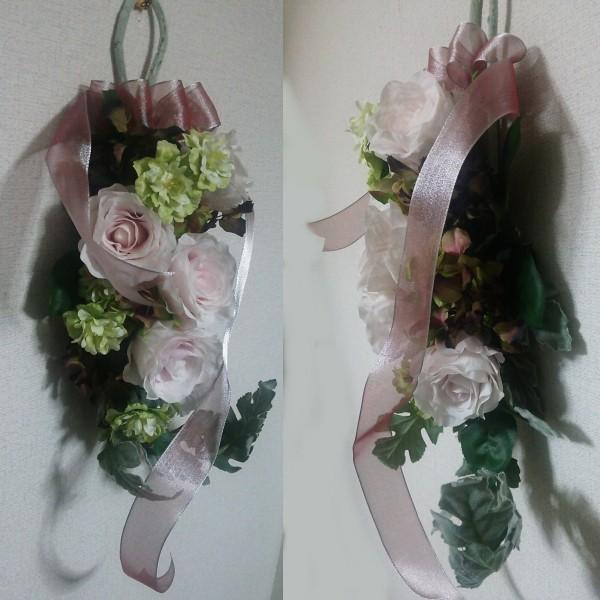 アーティフィシャルフラワー ローズ スワッグ アートフラワー 造花 花