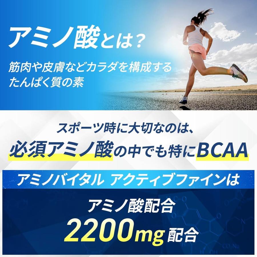 アミノバイタル アクティブファイン 60本 新パッケージ : リトティス 