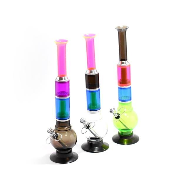 パーコレーター付3層式アクリルアイスボング(氷もセット可能) 水パイプ