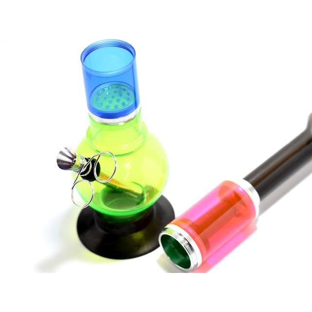 パーコレーター付3層式アクリルアイスボング(氷もセット可能) 水パイプ