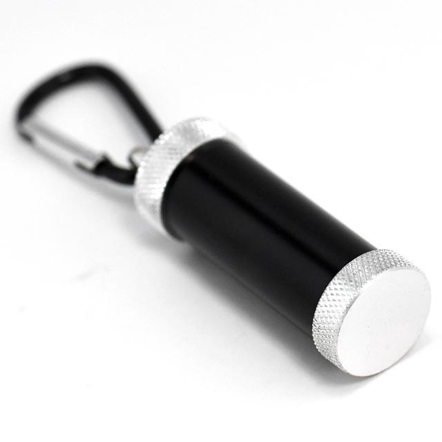 両側開く携帯用灰皿 ピルケース カラビナ付 |  | 05