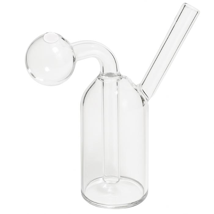 クラックボング パイレックス製 ハッカパイプ 水パイプ ミニボング