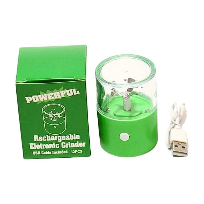 電動グラインダー タバコミル USB充電式 ドライハーブ 葉タバコ シャグ 対応 パイプ 電子タバコ ヴェポライザー 用 クラッシャー 携帯型 喫煙具 シャグ粉砕機 |  | 05