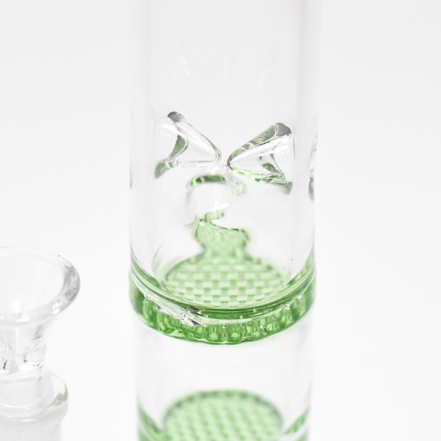 ハニカム4層式アイシング(アイス)ガラスボング/水パイプ 喫煙具