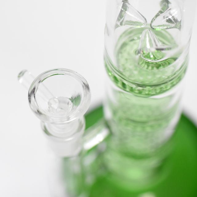 ハニカム4層式アイシング(アイス)ガラスボング/水パイプ 喫煙具
