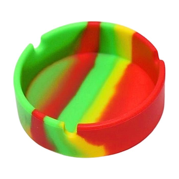 シリコン 製 灰皿 アッシュトレイ タバコ 煙草 卓上 自宅 飲食店 来客用 喫煙所 アクセサリー おしゃれ コンパクト 軽量 タイダイ カラフル 車内 屋外 |  | 01