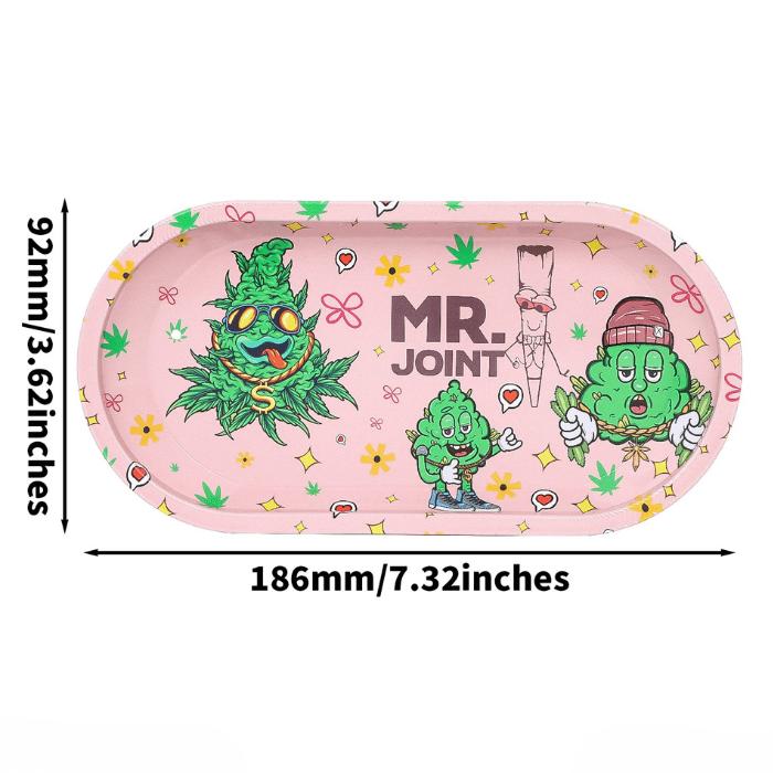 ローリングトレイ 手巻きタバコ シガレットペーパー 喫煙具 大麻柄 マリファナ柄 RAWペーパー シャグ アクセサリー コンパクト CBD ヒッピー スモーキンググッズ |  | 09