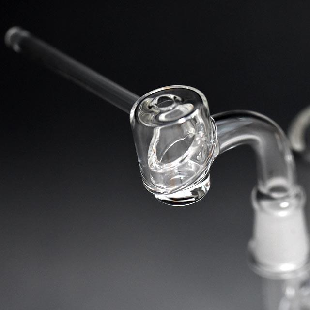 ワックス(WAX)用フタ付ハニカムP3.3製ガラスボング(水パイプ