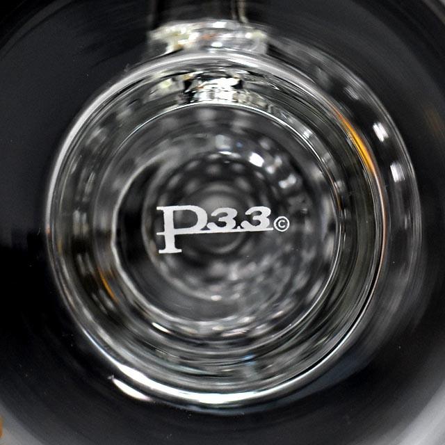ワックス(WAX)用フタ付ハニカムP3.3製ガラスボング(水パイプ