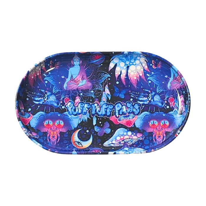 タバコトレー ローリングトレイ コンパクト 喫煙具 ジョイント 手巻きたばこ CBD 喫煙アクセサリー 420 レゲエ風 スカル マリファナ柄 ガンジャ柄 デザイン |  | 04