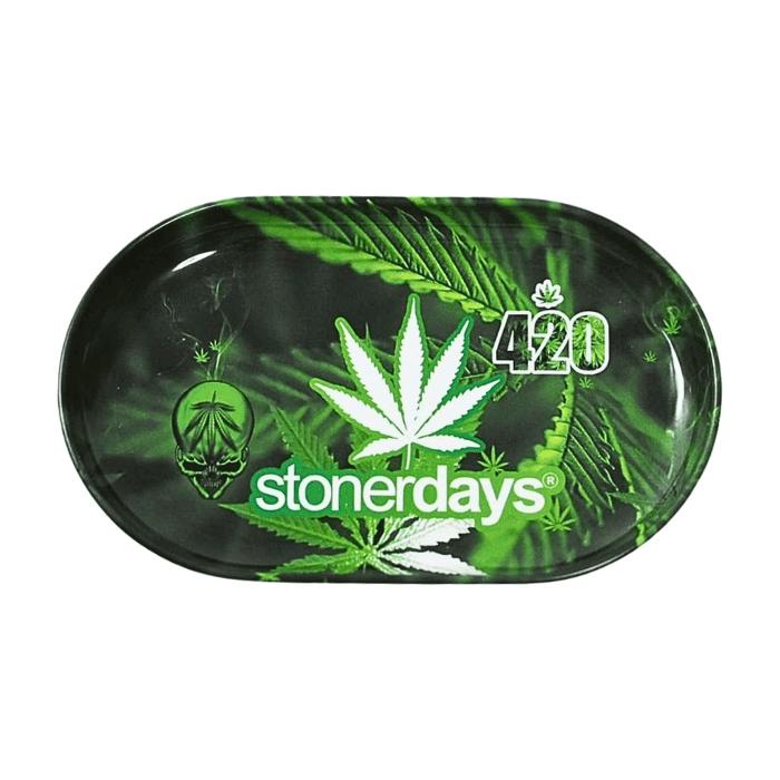 タバコトレー ローリングトレイ コンパクト 喫煙具 ジョイント 手巻きたばこ CBD 喫煙アクセサリー 420 レゲエ風 スカル マリファナ柄 ガンジャ柄 デザイン |  | 05