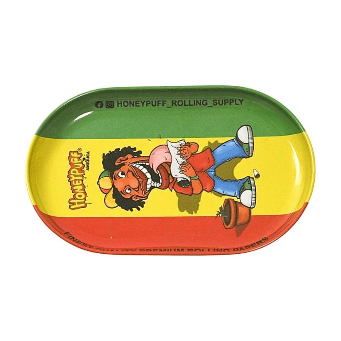 タバコトレー ローリングトレイ コンパクト 喫煙具 ジョイント 手巻きたばこ CBD 喫煙アクセサリー 420 レゲエ風 スカル マリファナ柄 ガンジャ柄 デザイン |  | 06