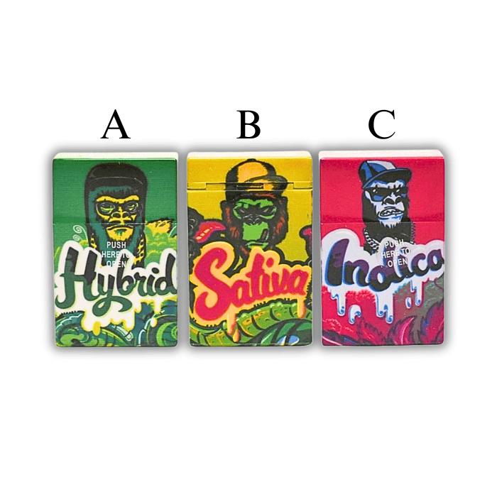 タバコケース シガレットケース 煙草 収納ケース 喫煙具 ファッション雑貨 おしゃれ ギフト プレゼント向け ハードカバー 持ち運びに便利 コンパクト ケース |  | 01