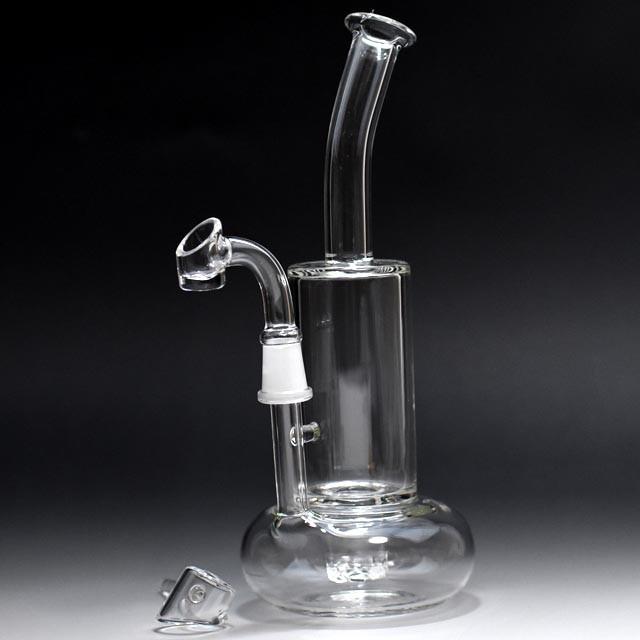 WAX用フタ付トルネードP3.3製ガラスボング(水パイプ) CBD等