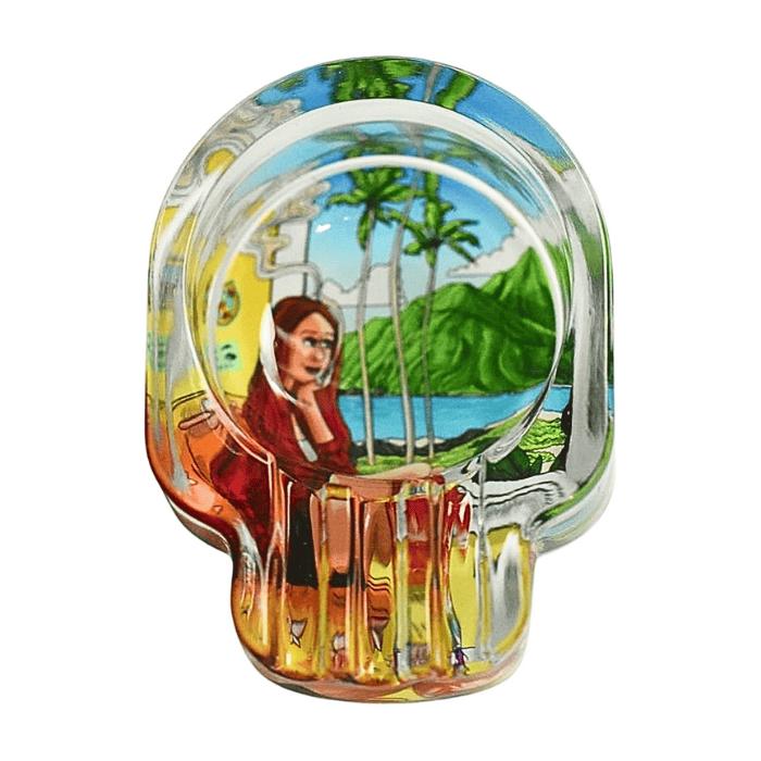 アッシュトレイ 卓上ガラス灰皿 タバコ 煙草 ジョイント シガー 吸い殻入れ 喫煙具 喫煙グッズ 耐熱 おしゃれ 厚み 丈夫 ギフト プレゼント 愛煙家 重厚感 |  | 04