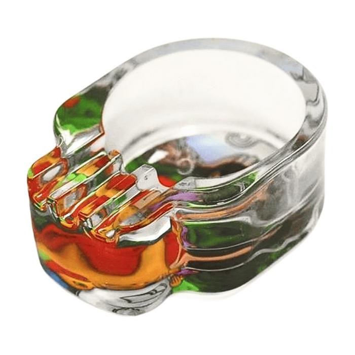 アッシュトレイ 卓上ガラス灰皿 タバコ 煙草 ジョイント シガー 吸い殻入れ 喫煙具 喫煙グッズ 耐熱 おしゃれ 厚み 丈夫 ギフト プレゼント 愛煙家 重厚感 |  | 08