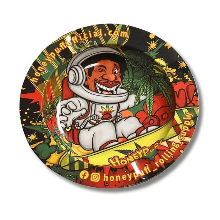 灰皿 アルミ製 タバコ ジョイント シガレット 煙草用 アシュトレイ リーフ柄 420 大麻柄 喫煙アクセサリー チル おしゃれ アウトドア 喫煙具 喫煙グッズ 丸型 |  | 06