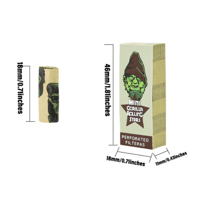 フィルター チップ オーガニックヘンプ100% 手巻きタバコ CBD 用 ローチ ジョイント ローリングペーパー シガレットペーパー ナチュラル 紙巻きタバコ 喫煙具 |  | 06