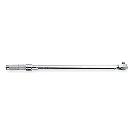 Proto J6014C Ratcheting Head Micrometer Torque Wrench - Drive Size: 1/2