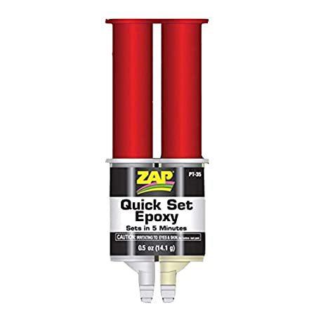 高級素材使用ブランド Quick Minute 5 ZAP Set Epoxy Adhesives Fishing/Tying Fly ::: Epoxy 釣り針