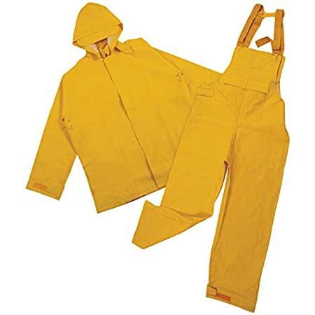 Stansport Commercial Rainsuit, Yellow, Small