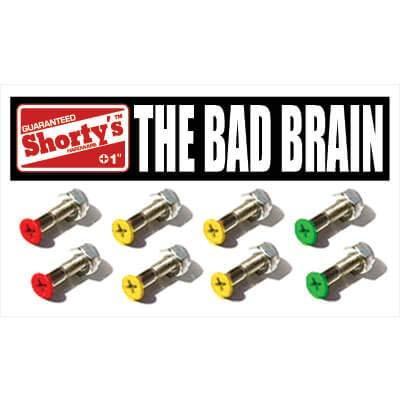 Shortys Skateboards Bad Brain Skateboard Hardware Set - 1 by Shorty´s