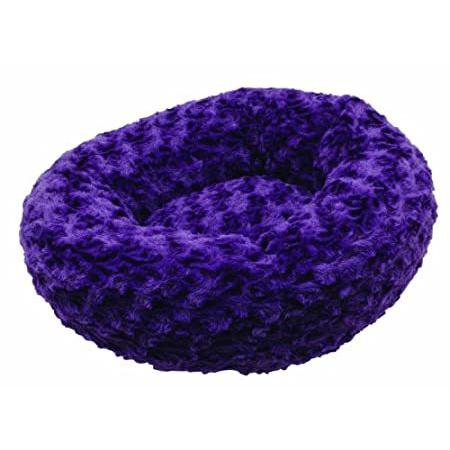 Dogit Style Donut Bed， Rosebud， Purple X-Small by Dogitのサムネイル