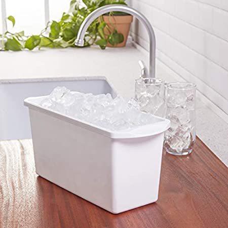 【驚きの価格が実現！】 Sterilite - (Small) Ice 6-Pack White, Bin, Cube 製氷皿