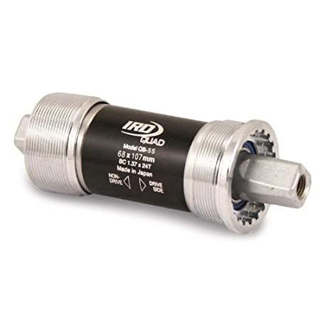 IRD QB-55 JIS Square Taper Road Bicycle Bottom Bracket (Cromo/Silver - 68 x