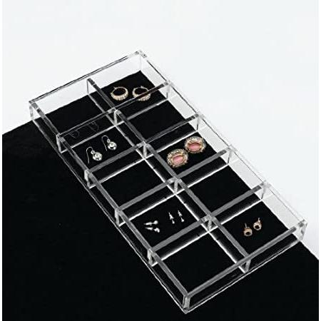 rev-a-shelf ca-lgorg-1アクリルジュエリーオーガナイザー、クリア