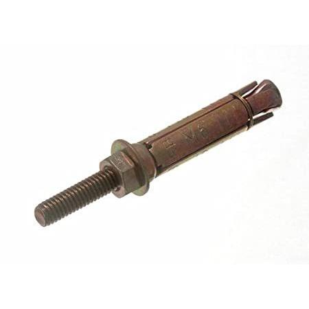 LOOSE　BOLT　PROJECTING　M6　BOLT　SHIELD　ANCHOR　(pack　SHIELD　of　LENGTH　M10　70MM