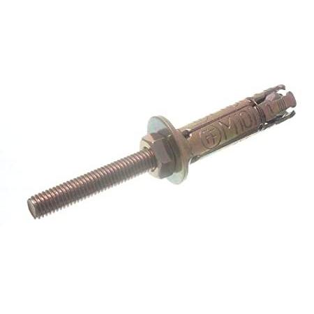 LOOSE BOLT PROJECTING SHIELD ANCHOR M10 BOLT M14 SHIELD 120MM LENGTH (pack