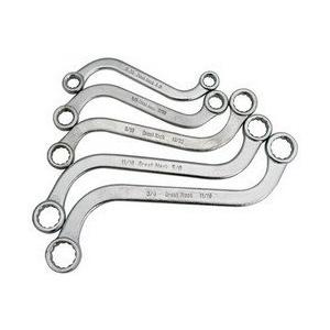 5-Pieces SAE S-Style Double Box End Wrench, 01-SW5-2