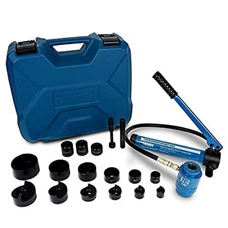 TEMCo Hydraulic Knockout Punch TH0004 - Electrical Conduit Hole Cutter Set