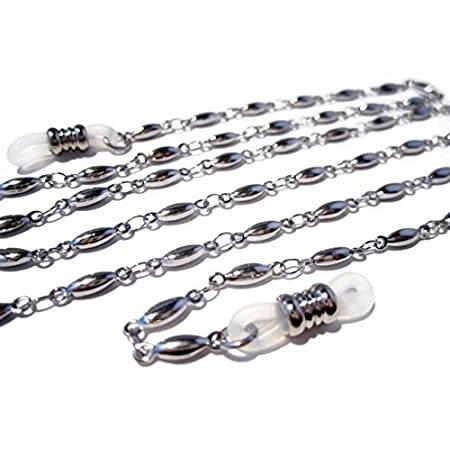 Solid Stainless Eyeglass Long Oval H B01bt91pdqならショッピング ランキングや口コミも豊富なネット通販 更にお得なpaypay残高も スマホアプリも充実で毎日どこからでも気になる商品をその場でお求めいただけます ファッション Eyeglass Necklace Chain Eyeglass
