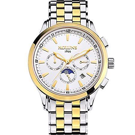 Holuns Automatical機械メンズ腕時計Luminous防水ステンレススチールWatch Xinyueシリーズ